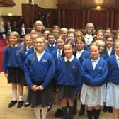 Caton St Paul's choir were asked to sing at the mayor making ceremony at Lancaster Town Hall. They are pictured with new mayor Coun Joyce Pritchard.