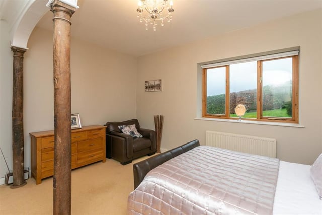 One of the well proportioned double bedrooms at the property.