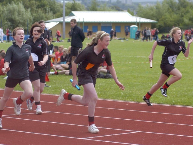 Morecambe High School Sports Day in 2009.