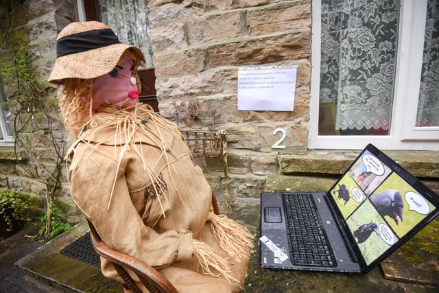 Just a scarecrow doing a bit of research.