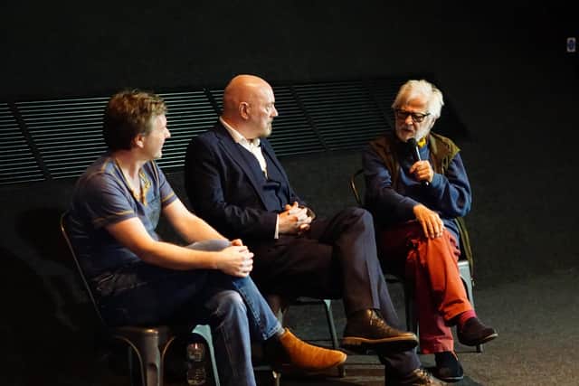 Jan Harlan takes part in a film panel Q&A.