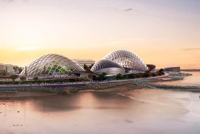 How the Eden Project Morecambe could look.