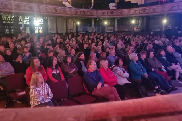 The Audience at Morecambe Poetry Festival.