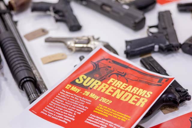 A national firearms surrender launches today.