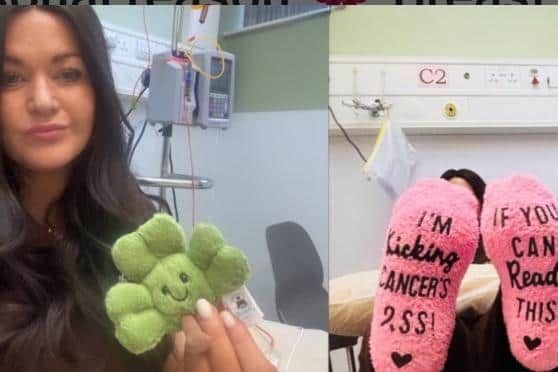 Zara Cowell set up Morecambe and Lancaster Breasties walking group for anyone affected by cancer. She is also raising funds for a breast cancer charity.
