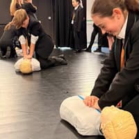 Lifesaving lessons held at Heysham secondary school