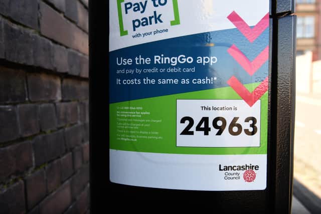 Plans to extend on-street pay and display charging in Lancashire are under consideration - but on pause for now