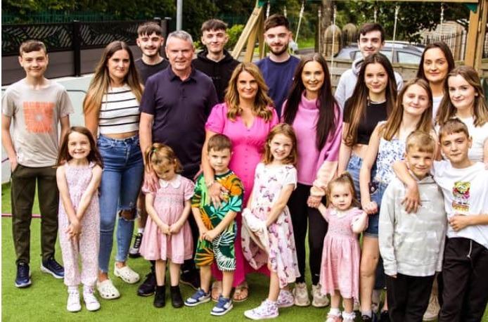 The Radfords - who live in a former care home in Morecambe - are the UK's biggest family with mum and dad Sue and Noel having 22 children in total. They have been in the public eye since 2012 when they first starred in the 2012 Channel 4 documentary 15 Kids and Counting, and they have gone on to appear in three more - with their fourth series 22 Kids and Counting airing before last Christmas.