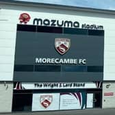 Morecambe have announced another postponement because of internationals