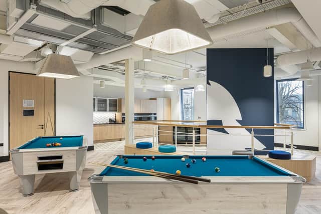 Inside SilverDoor's state of the art offices in Dalton Square, Lancaster. Picture: TSK group