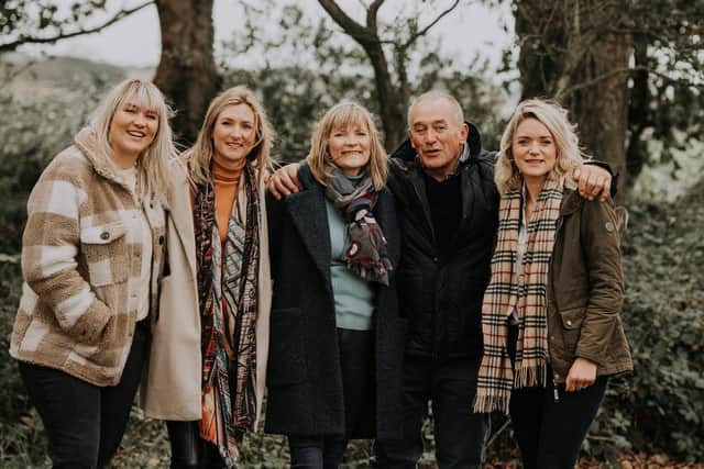 The family behind the award winning Patty's Barn. Left to right Michelle Parry, Lynn Fawcett, Margaret Parry, Chris Parry and Rachel Halhead. Picture by Mindy Coe Photography.