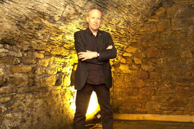 Stephen Tomlin, in the witches dungeon in Lancaster Castle.