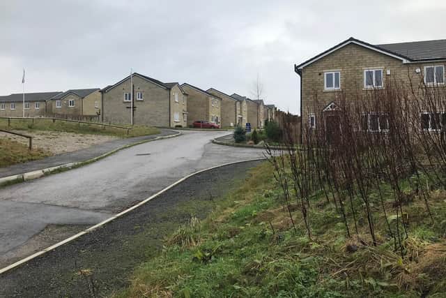 The housing estate in Cockerham.