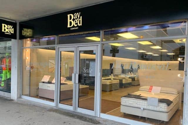 The Bay Bed Company's new Lancaster store.
