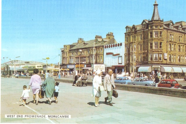 This postcard shows the Tussauds Museum in Morecambe which was the site for Megazone from 1993.