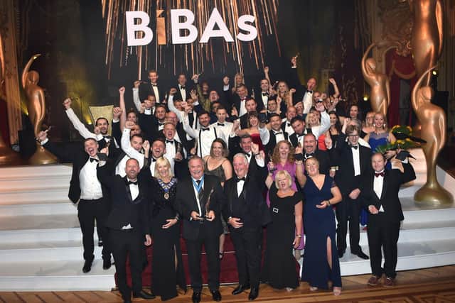 The BIBAs 2023 awards ceremony at Blackpool Tower Ballroom.