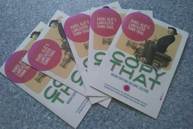 Karel Klic's Lancaster Town Trail is available free from various city centre venues.