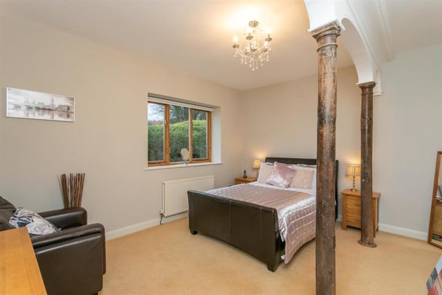 One of the well proportioned double bedrooms at the house.