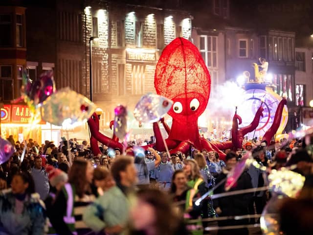 The Baylight Under The Sea parade. Picture by Robin Zahler