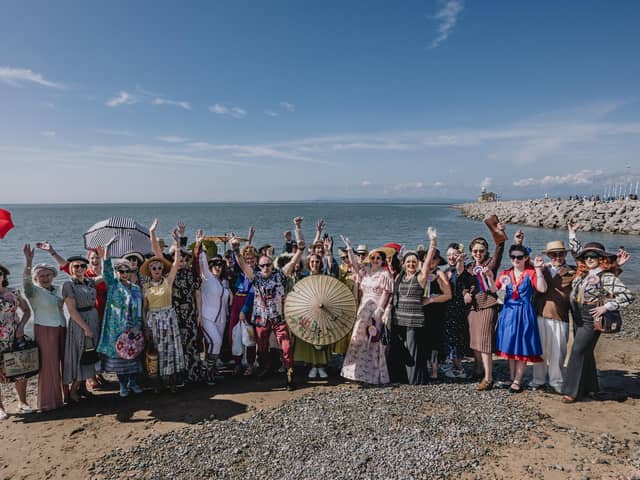 Celebrating a record year for Vintage by the Sea at the weekend. Photo by Robin Zahler