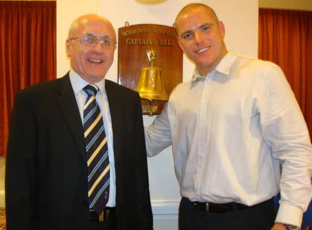 Terry Ainsworth and Jim Bentley pictured together in 2009.