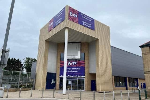 The new B&M store in Morecambe opens on August 26.