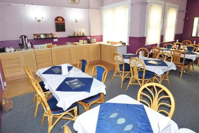 The dining room at The Glenthorn Hotel in Morecambe. Picture courtesy of R & B Estates, Lancaster.