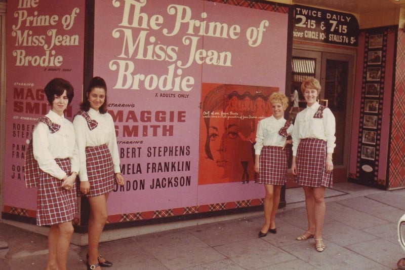 Morecambe had a plethora of cinemas back in the day. They included The Gaumont, The Plaza, The Palladium, The Odeon, Empire, Arcadian and Whitehall Palace. Our picture shows staff outside the Plaza Cinema on Queen Street in Morecambe for screenings of The Prime of Miss Jean Brodie in 1969.
