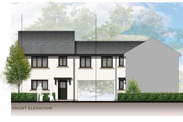 How some of the homes might look.