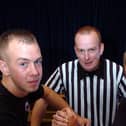 Flashback to 2008 when the Birtish Junior Arm Wrestling Championships were held at the Crofters
Paul Waters with Scott Strong and referee Keith Taylor are pictured.