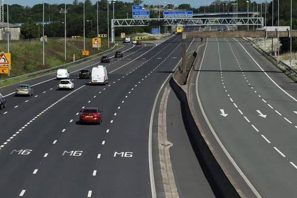 An accident on the M6 near Leyland has led to delays
