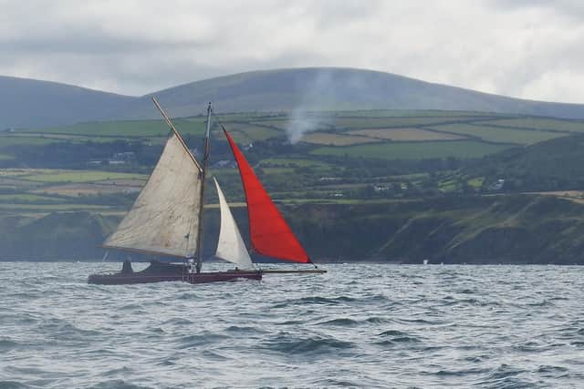 Spray pictured off the Isle of Man. Picture: Morecambe Bay Prawners Trust.