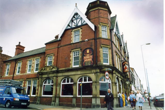 The Kings Arms on Lord Street is one of old Fleetwood's original pubs. It sits prominently on a corner and is architecturally impressive