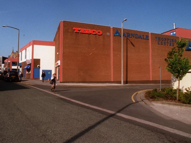 The exterior of the Arndale in 1999.