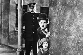Charlie Chaplin features in The Kid silent film at the film festival at Morecambe's Winter Gardens. Picture © Roy Export S.A.S.