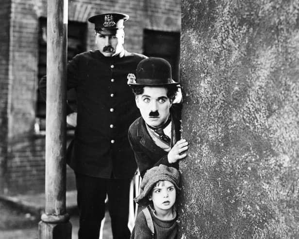 Charlie Chaplin features in The Kid silent film at the film festival at Morecambe's Winter Gardens. Picture © Roy Export S.A.S.