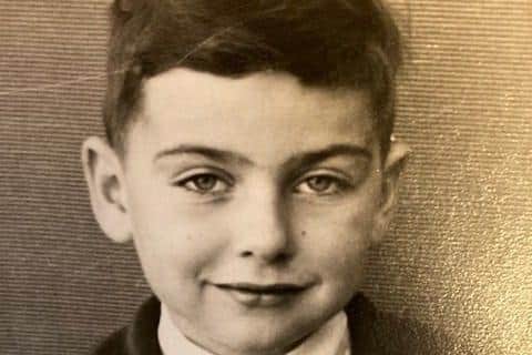 Graham Davies pictured in his first year at Skerton Infants School, 1953-4.