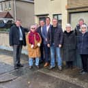 David Morris MP and residents of St Christopher's Way who are objecting to plans to convert a property into a small children's home.
