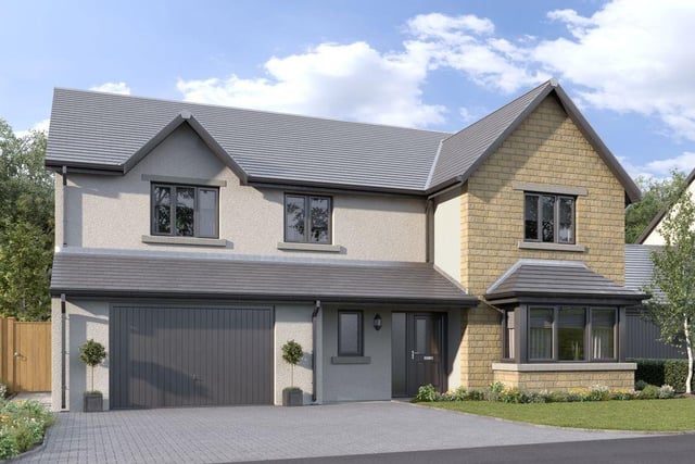 Guide price: £650,000. The new build Keswick is a magnificent five bedroom detached home showcasing the very best of aspirational living. It has an impressive open plan kitchen/family/ diner with bi-fold door with Neff appliances. For sale with Oakmere Homes - Ashton Meadows.