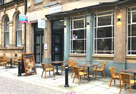 Cappuvino Bar and Restaurant on Church Street has a rating of 4.6 out of 5 from 156 Google reviews