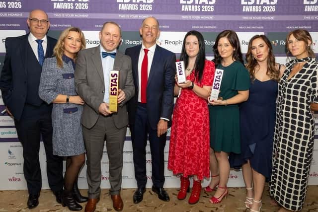 The Houseclub team at the awards ceremony.