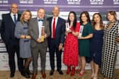 The Houseclub team at the awards ceremony.