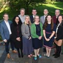 From left: Roger Spence, Emma Panchal, Richard Life, Samantha Faud, Peter Barlow, Helen Russell, Jack Stephenson, Helen Griffin, Mark Traynor, Hannah Hughes, Ros Monk.