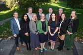 From left: Roger Spence, Emma Panchal, Richard Life, Samantha Faud, Peter Barlow, Helen Russell, Jack Stephenson, Helen Griffin, Mark Traynor, Hannah Hughes, Ros Monk.