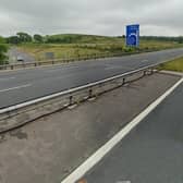 The load, straddling two lanes of the carriageway, will need to travel north up the M6 from junction 34 near Lancaster.