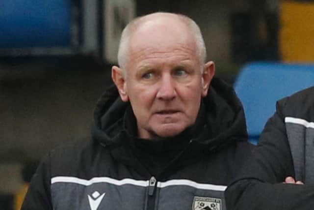 Morecambe assistant manager John McMahon Picture: Adrian Dennis/Getty Images