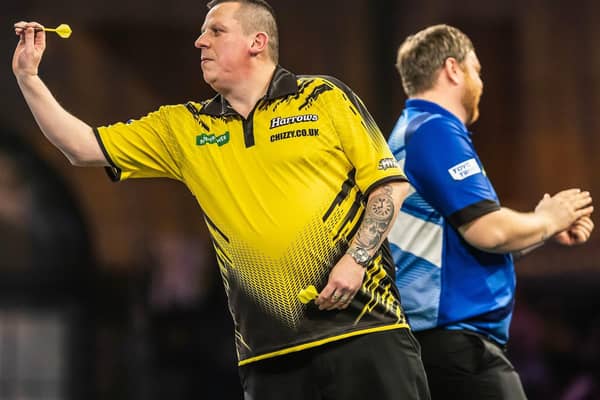 Dave Chisnall was beaten in Germany last weekend Picture: Taylor Lanning/PDC
