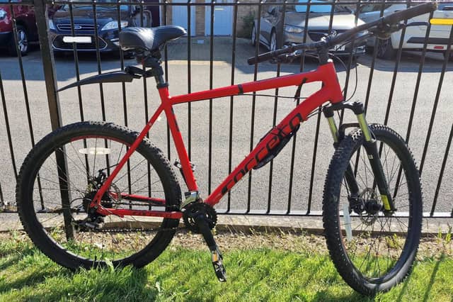 Morecambe police recovered this bike and want to find the owners so they can return it.