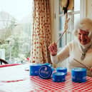 Barbara McInnis from Morecambe is delighted to become a pin-up for beauty cream Astral.