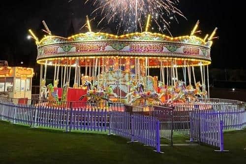 Lancaster on Ice will this year feature a carousel.